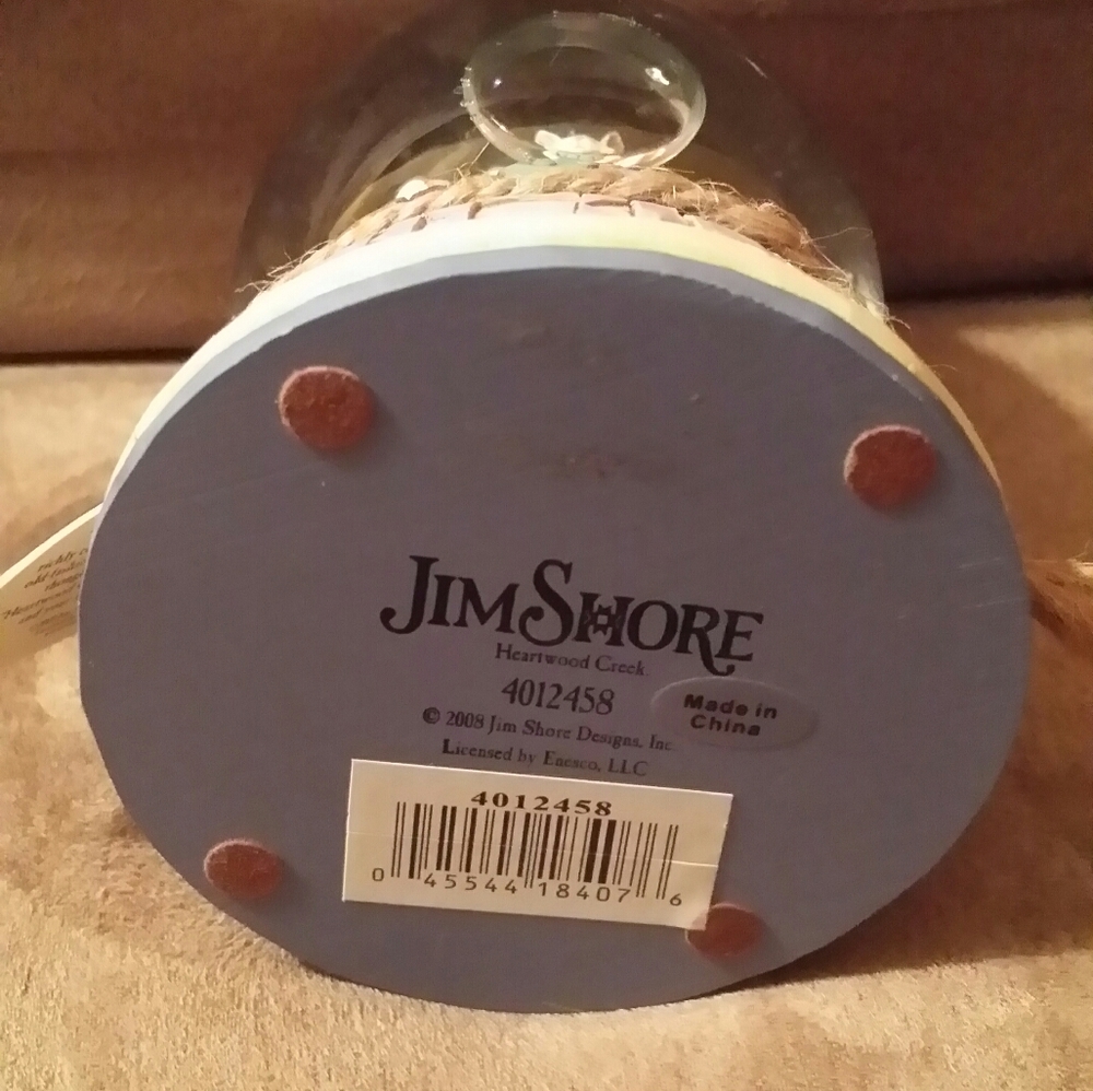 2008 Jim Shore Easter Egg Rabbit Globe - Picture 3 of 3